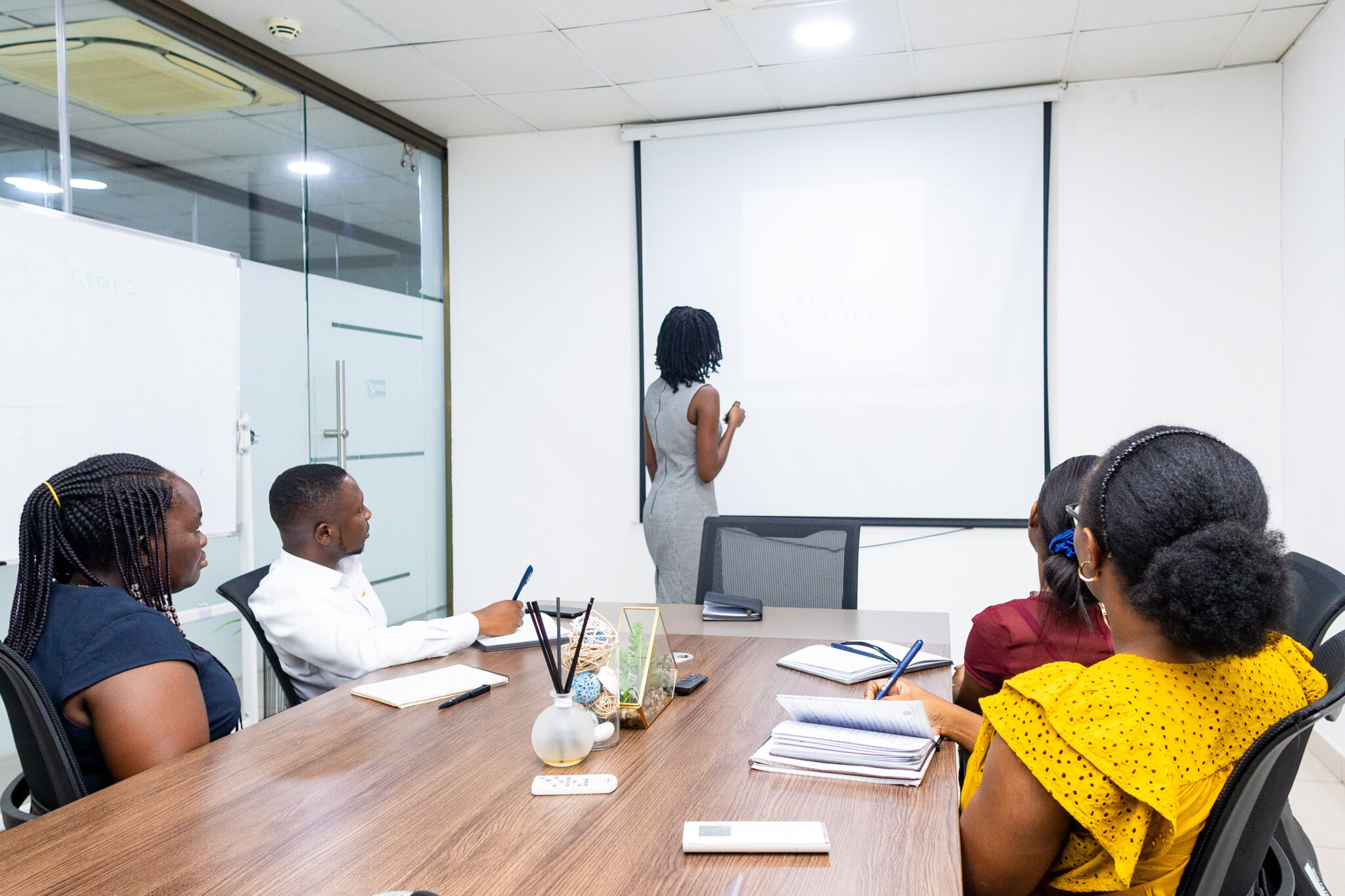 Internship training session