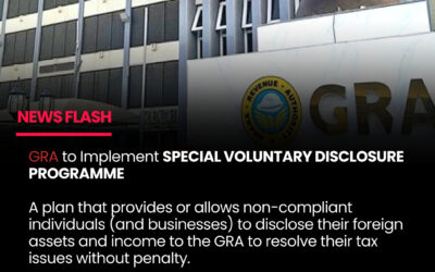 GRA – Special Voluntary Disclosure Programme